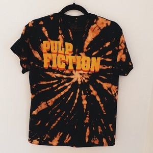 Pulp Fiction bleach tie-dyed t-shirt